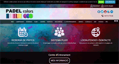 Desktop Screenshot of padelcolors.com